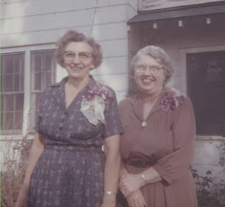 Grandma Persons & Grandma Lind - 1964