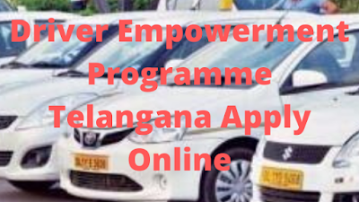Driver Empowerment Programme Telangana Apply Online