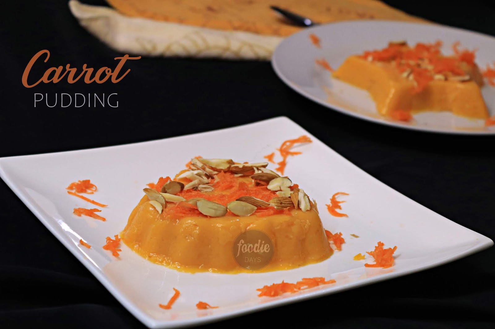 Easy Carrot Pudding Carrot Pudding with few ingredients