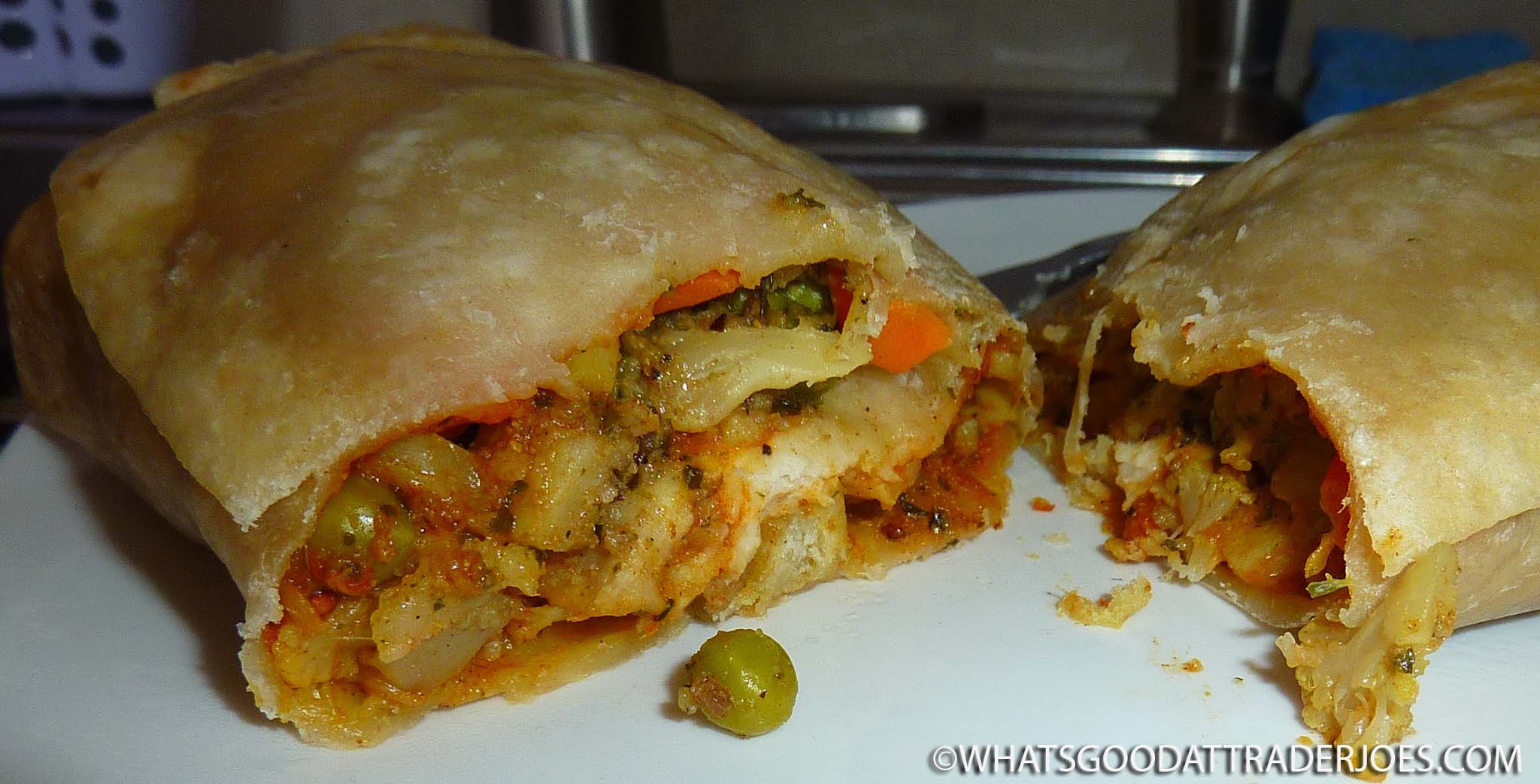 What's Good at Trader Joe's? Trader Joe's Vegetable Samosa Burrito