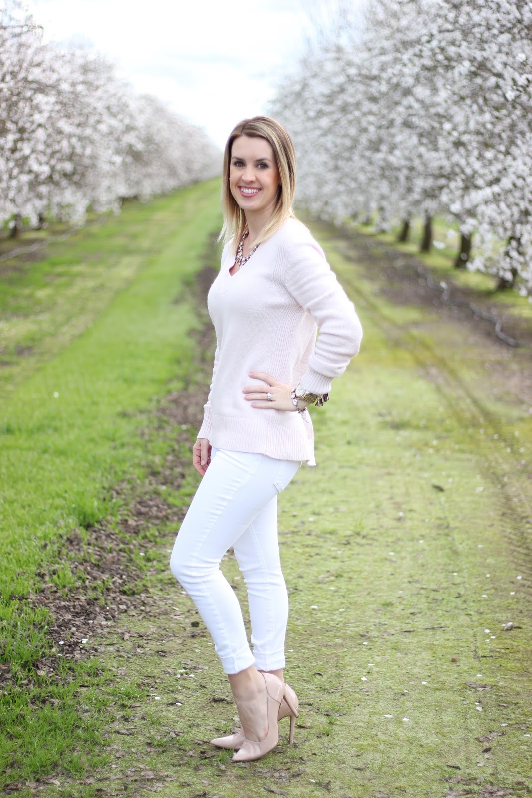 The Real Housewife of Fresno Blushing for Spring