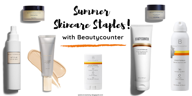 Summer Skincare Staples on Work it Mommy blog