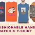 Fashionable Hand watch & T-shirt