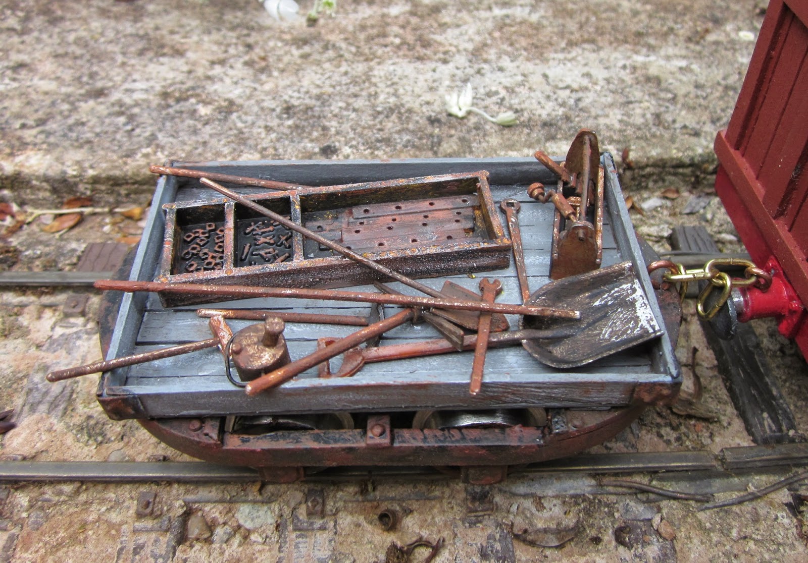 Peckforton Light Railway How I created various wagon loads