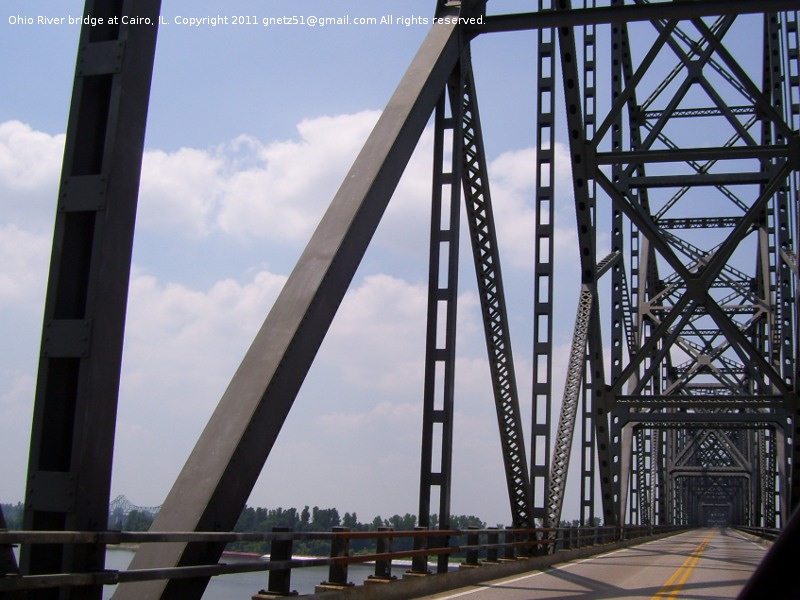 Prairie Bluestem Bridges at Cairo, Illinois