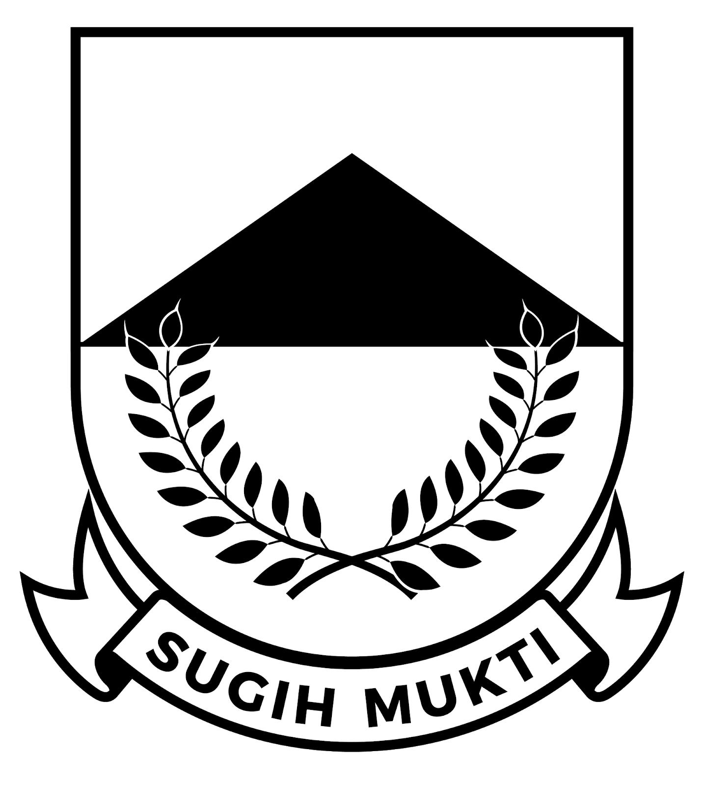 Logo Jawa Barat Hitam Putih