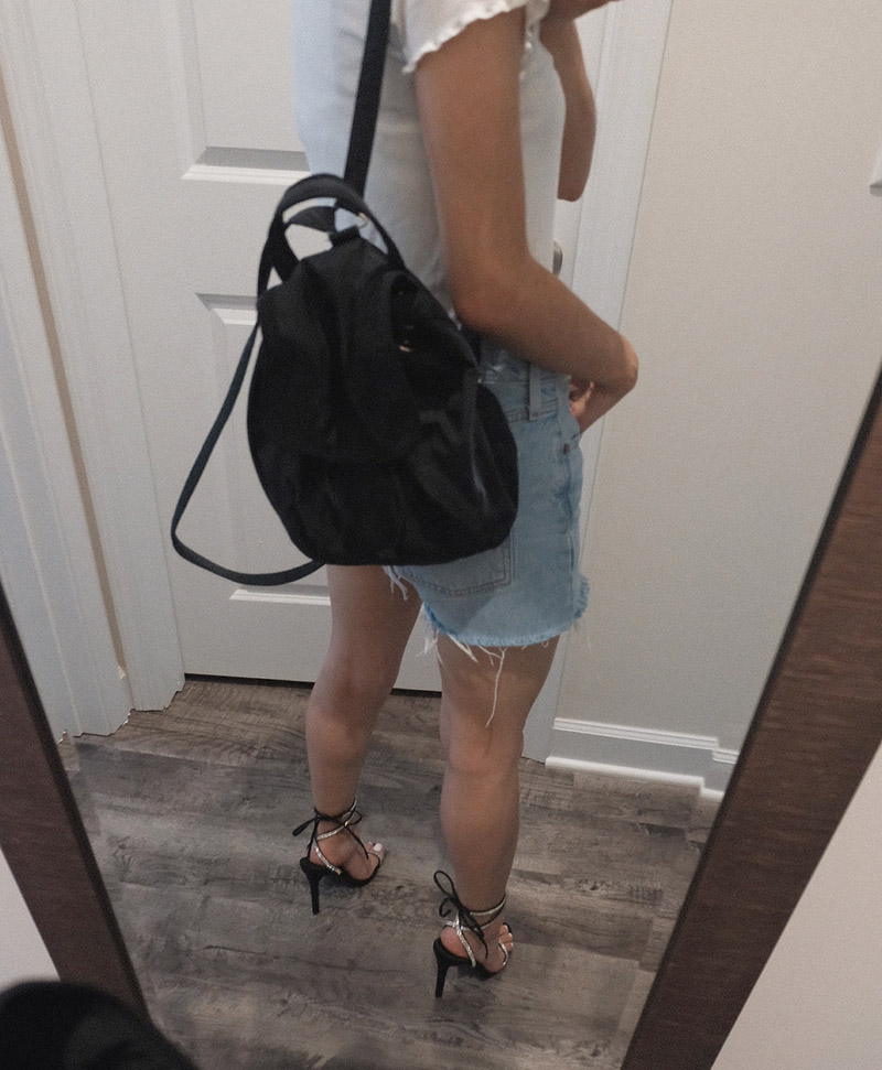 prada backpack ebay