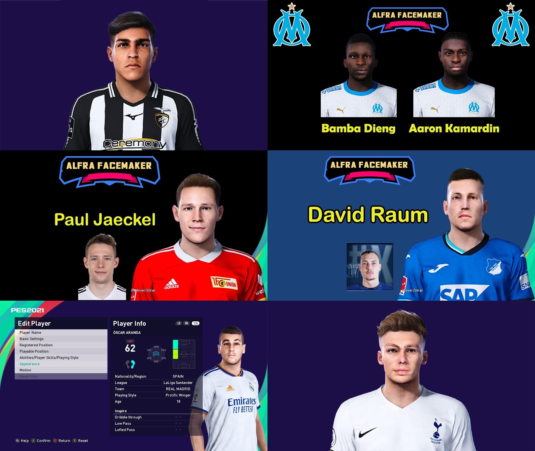 PES 2021 MiXed Facepack 199 ~ PESNewupdate.com | Free Download Latest ...
