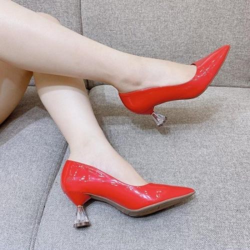 Giày búp bê gót trụ 12 f0633acfd 7c55 4273 a8d0