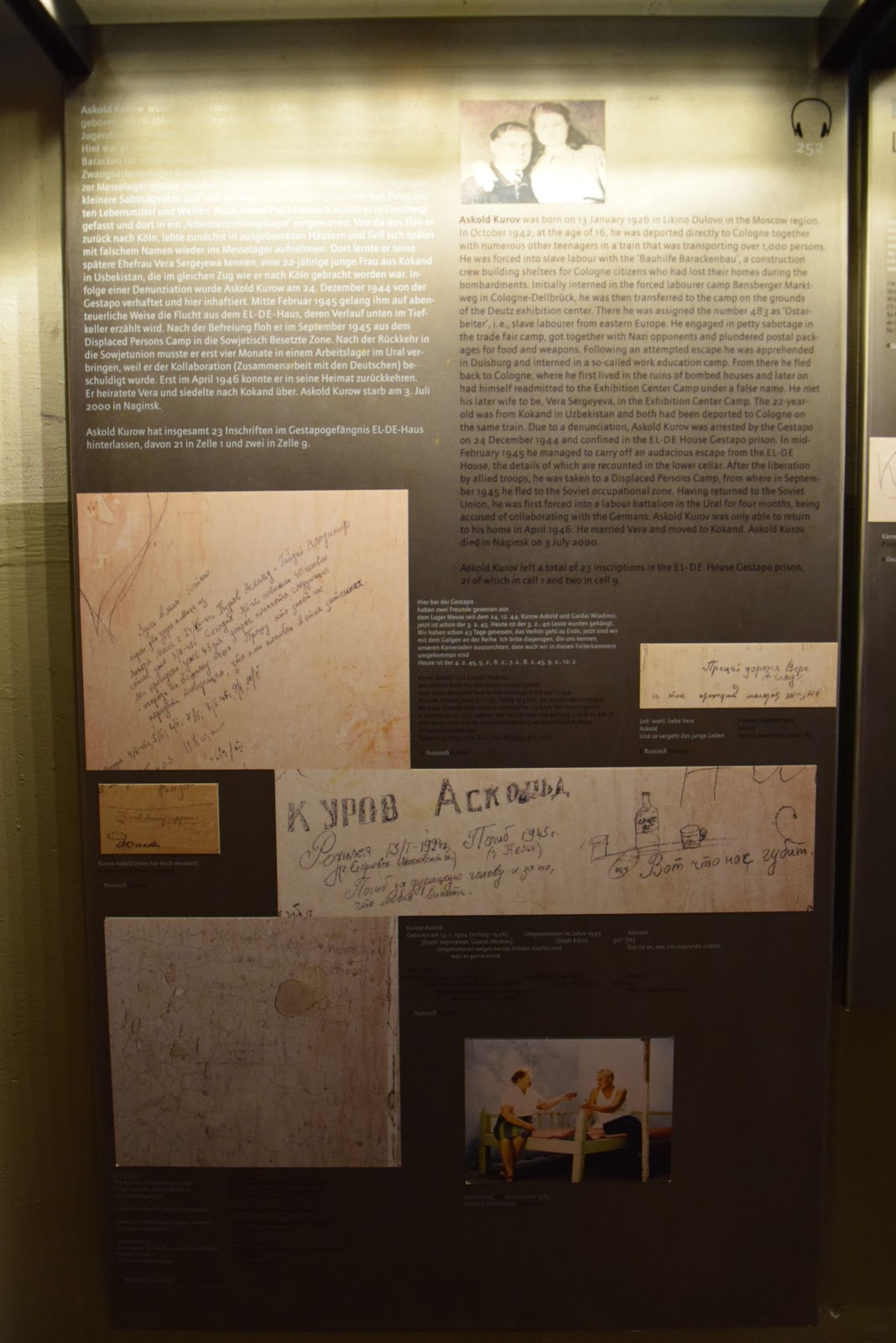 Iolanda Andrade Cologne The Nazy Documentation Centre Dumont