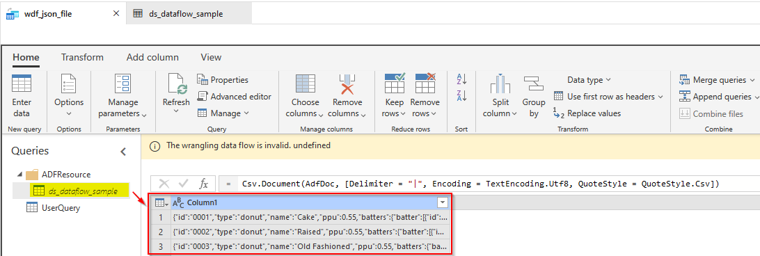 Transforming JSON to CSV with the help of Flatten task in Azure Data  Factory - Part 2 (Wrangling data flows) – SQLServerCentral