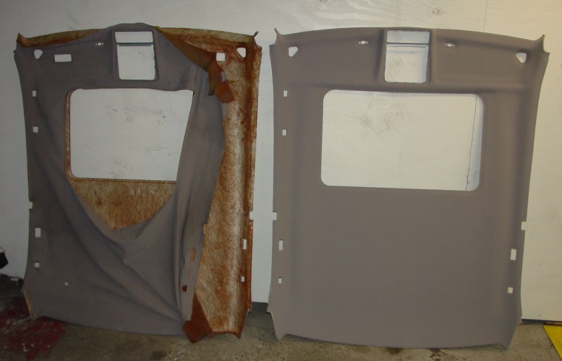 How To Repair A Car Roof Lining Robust Posts