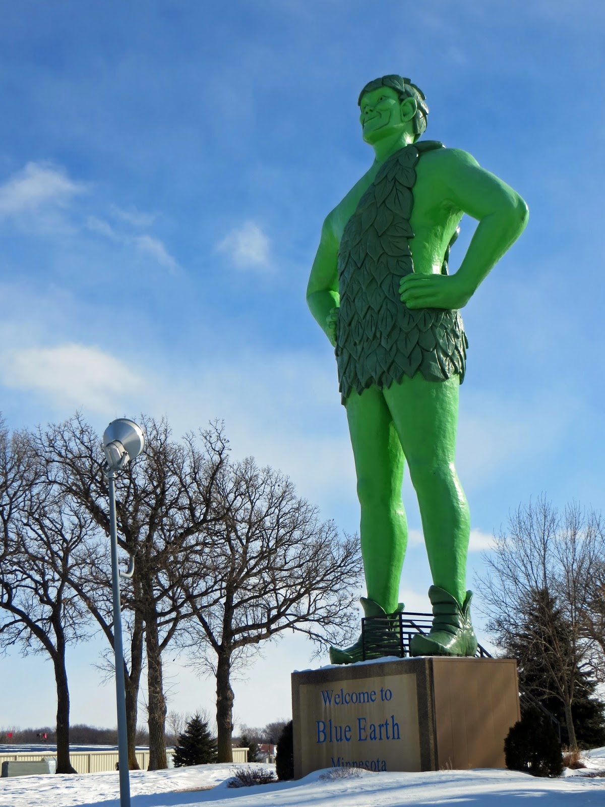The Daily Rant The Jolly Green Giant Lives In Blue Earth