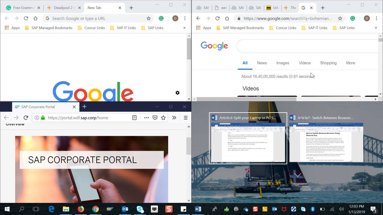 7+ Cara Split Screen Laptop dengan Mudah