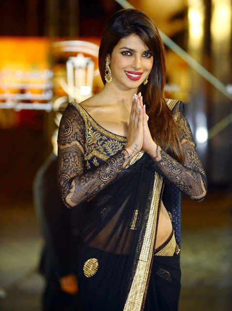 Model Priyanka Chopra Hot Photos in Latest Designer Sarees Navel Queens Model Priyanka Chopra Hot Photos in Latest Designer Sarees Navel Queens