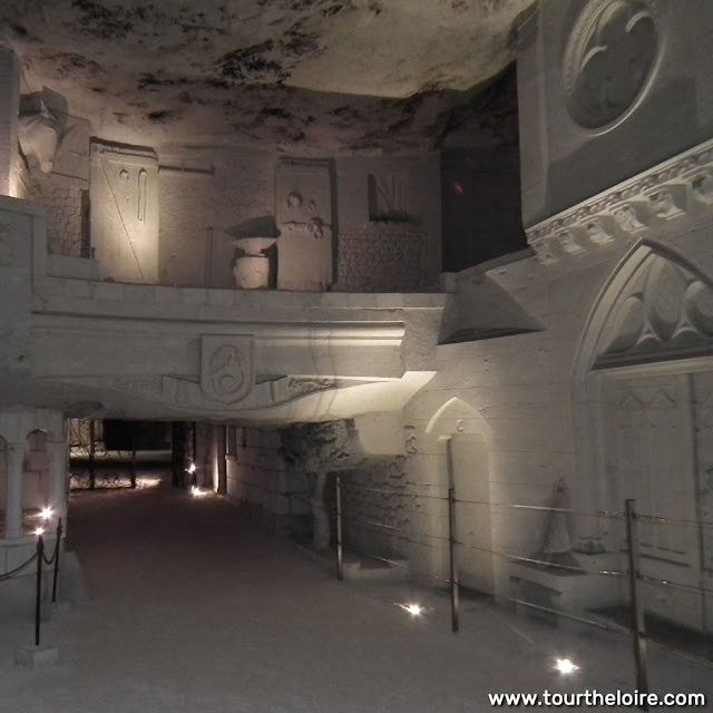 Underground village, Indre et Loire, France. Photo by Loire Valley Time Travel.