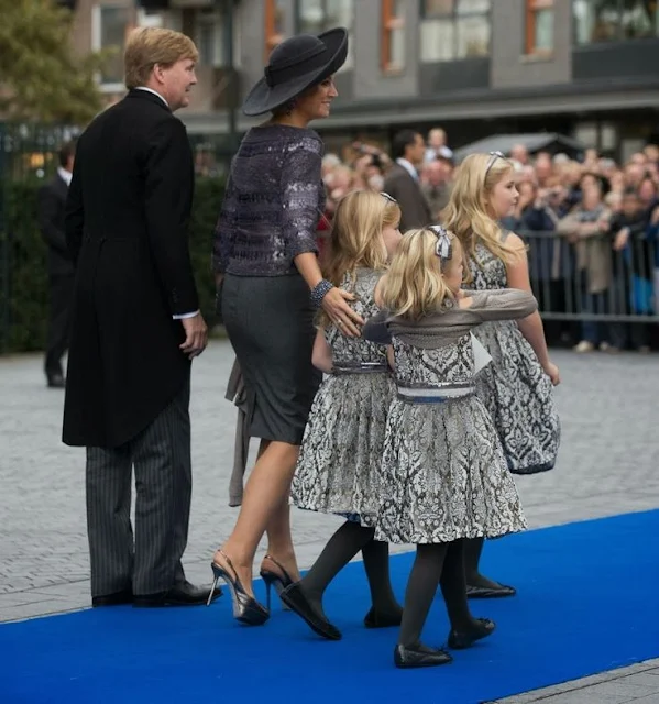 Queen Máxima, Princess Catharina-Amalia, Princess Alexia, Princess Ariane