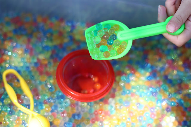 Water Bead Sensory Play