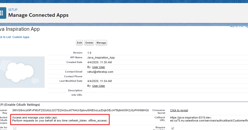 salesforce authentication