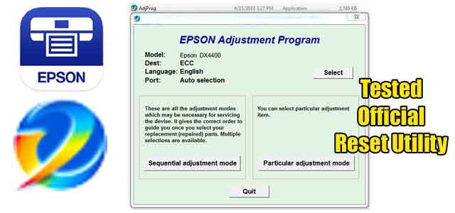 epson dx4400 printer