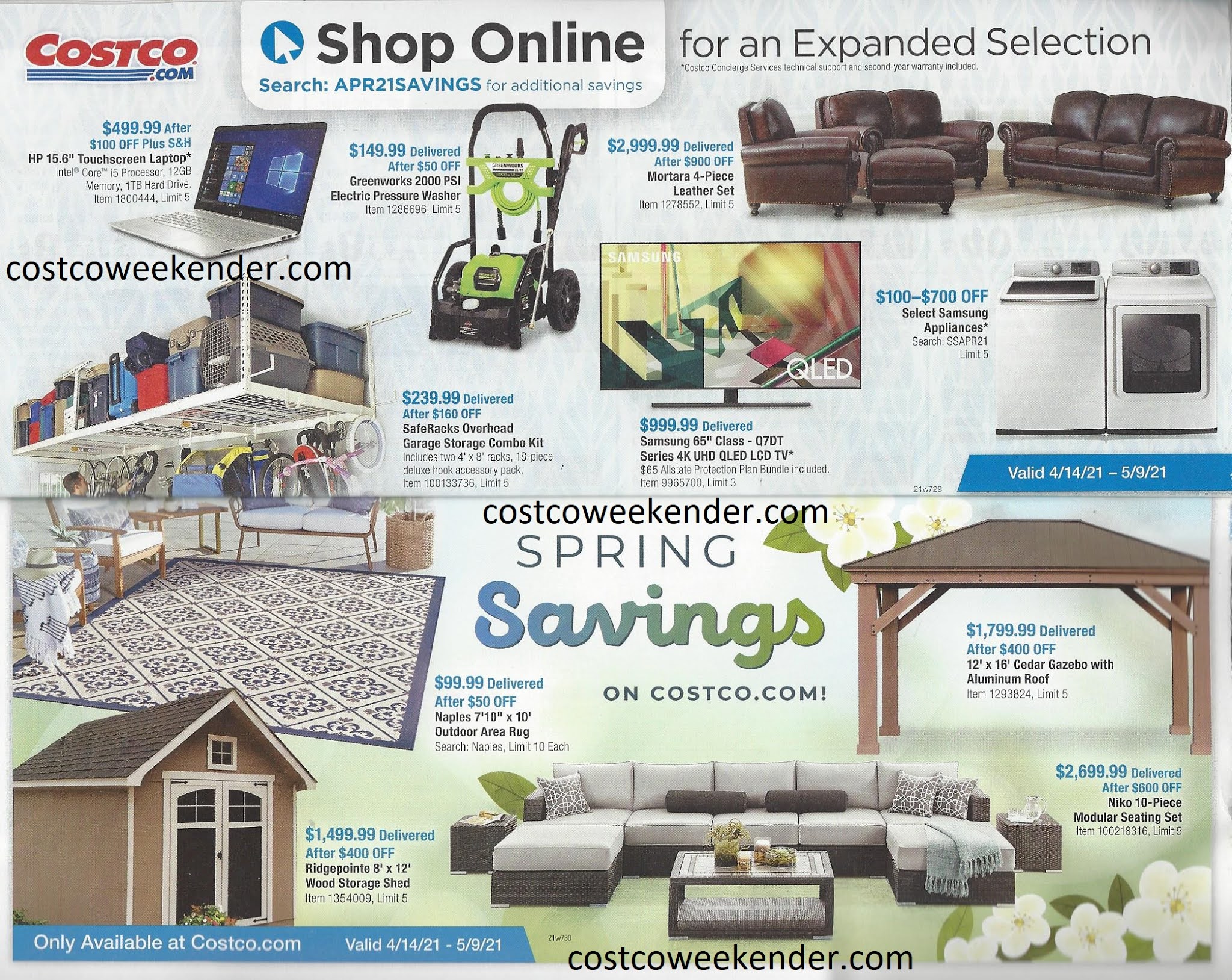 April 2021 Costco Coupon Book Costco Weekender