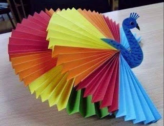 membuat burung dari kertas