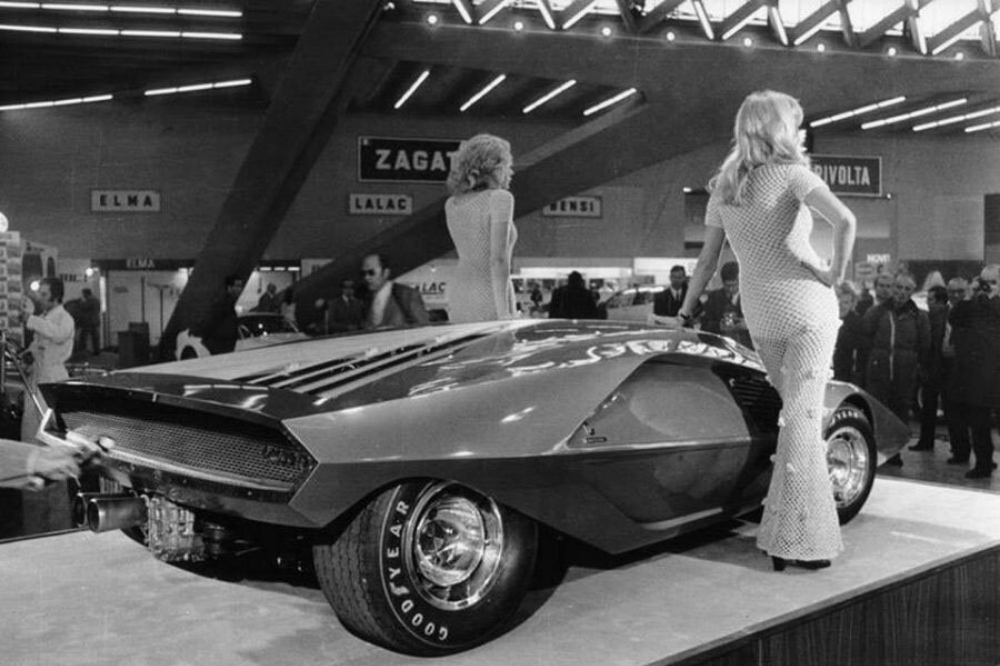 1970 Lancia Stratos Zero Old Photos