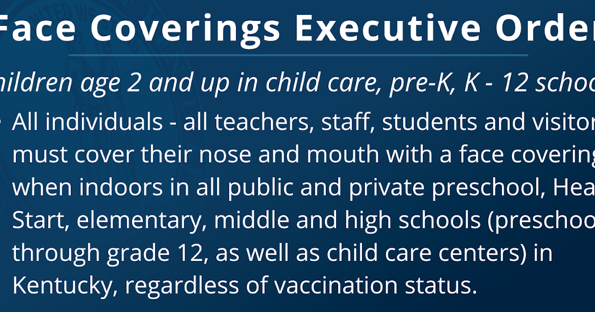 KENTUCKY HEALTH NEWS Beshear orders all in schools to wear masks, says he's willing to re