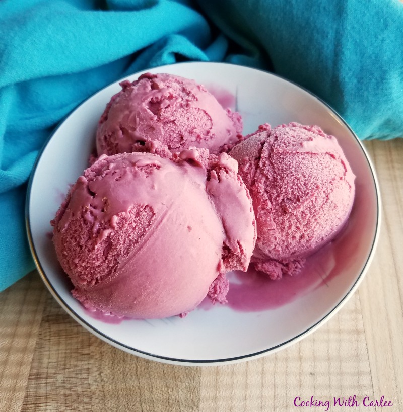 black berry ice cream black berry ice cream