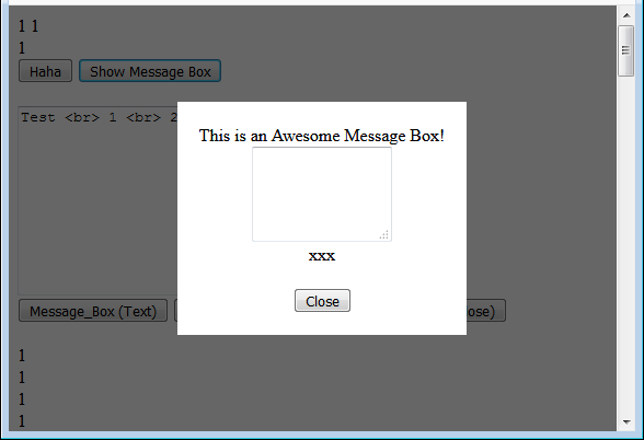 Straight Tips: HTML JavaScript - Message Box