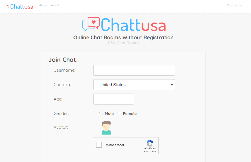 Introducing Chattusa Chat online without Registration.