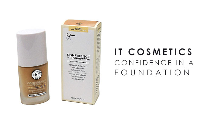 IT Cosmetics Confidence in a Foundation | Best Water-Based Make-ups for oily skins | NeoStopZone