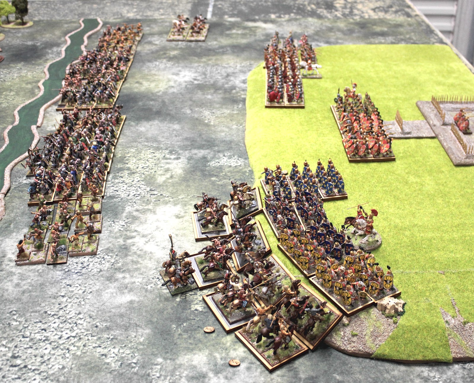 Bucellarii Battle of Sabis 57 BC Mortem et Gloriam Game