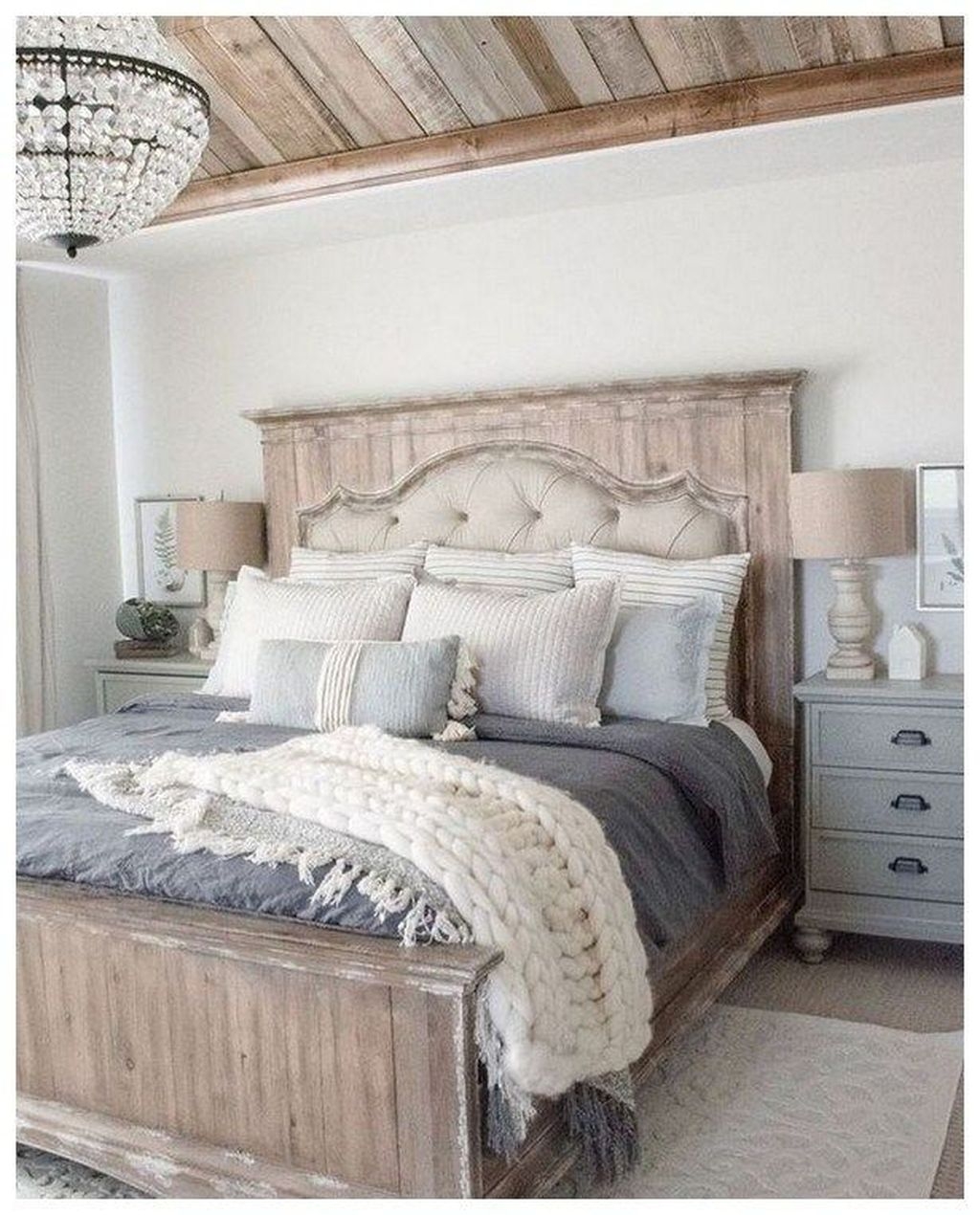 30+ Perfect Choices Of Furniture For A Farmhouse Bedroom Bedroomm004