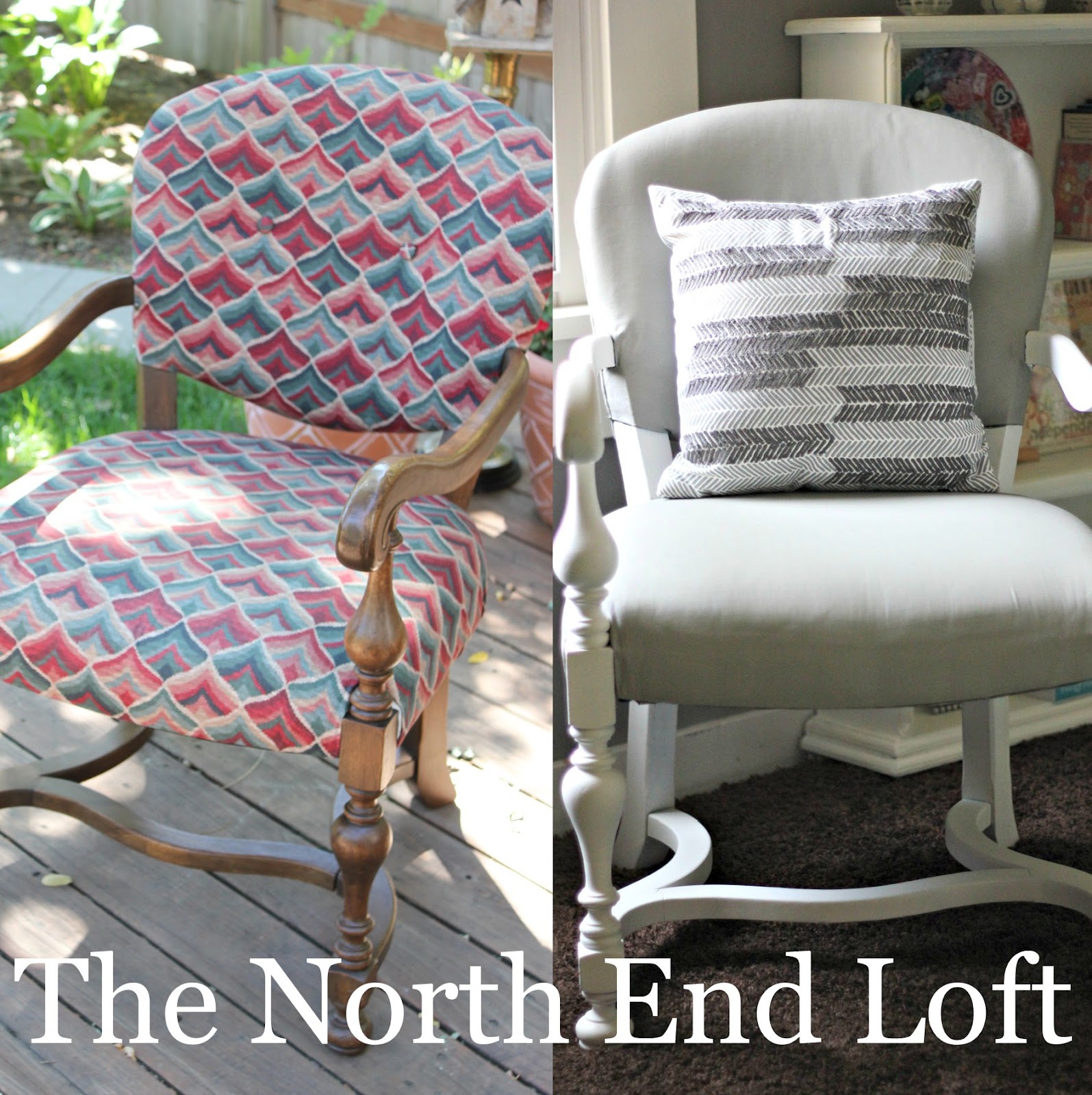 The North End Loft Painted Upholstery