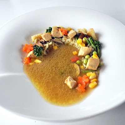 Hühnersuppe mit Reis Hühnersuppe