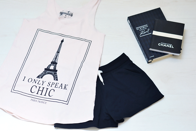 Primark shoplog 2015, by belgian fashion blogger, primark hasselt, paris, pajamas, pj, karl lagerfeld, chanel, pink, black, sleepwear, nightwear, minimal