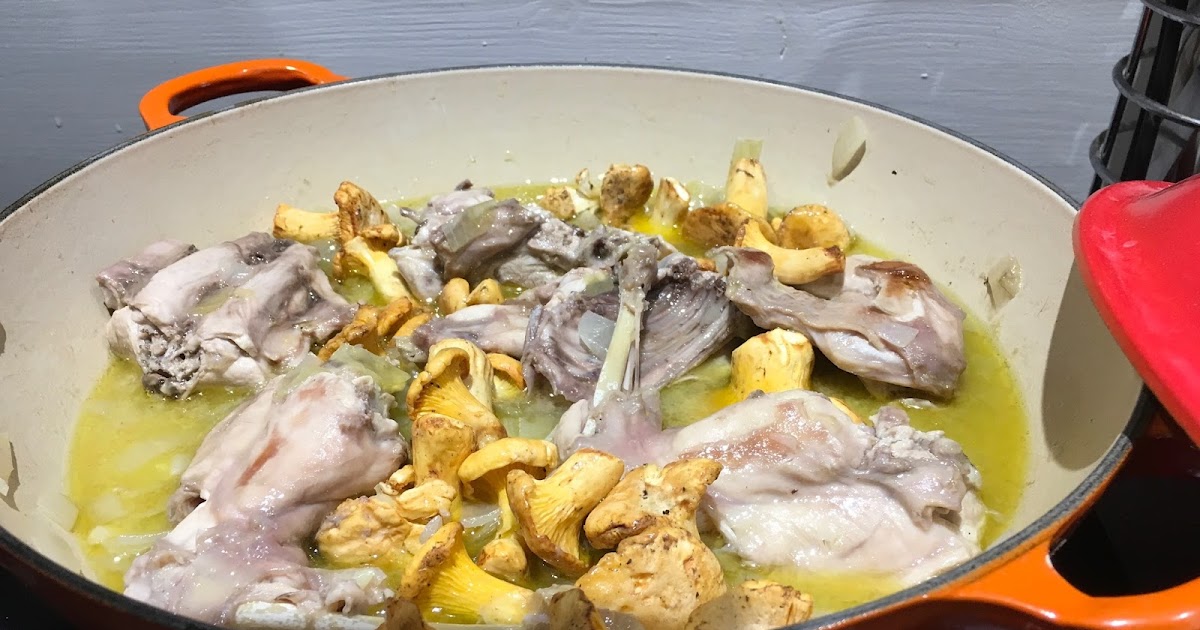 La vie à la petite ferme Rabbit in white wine recipe