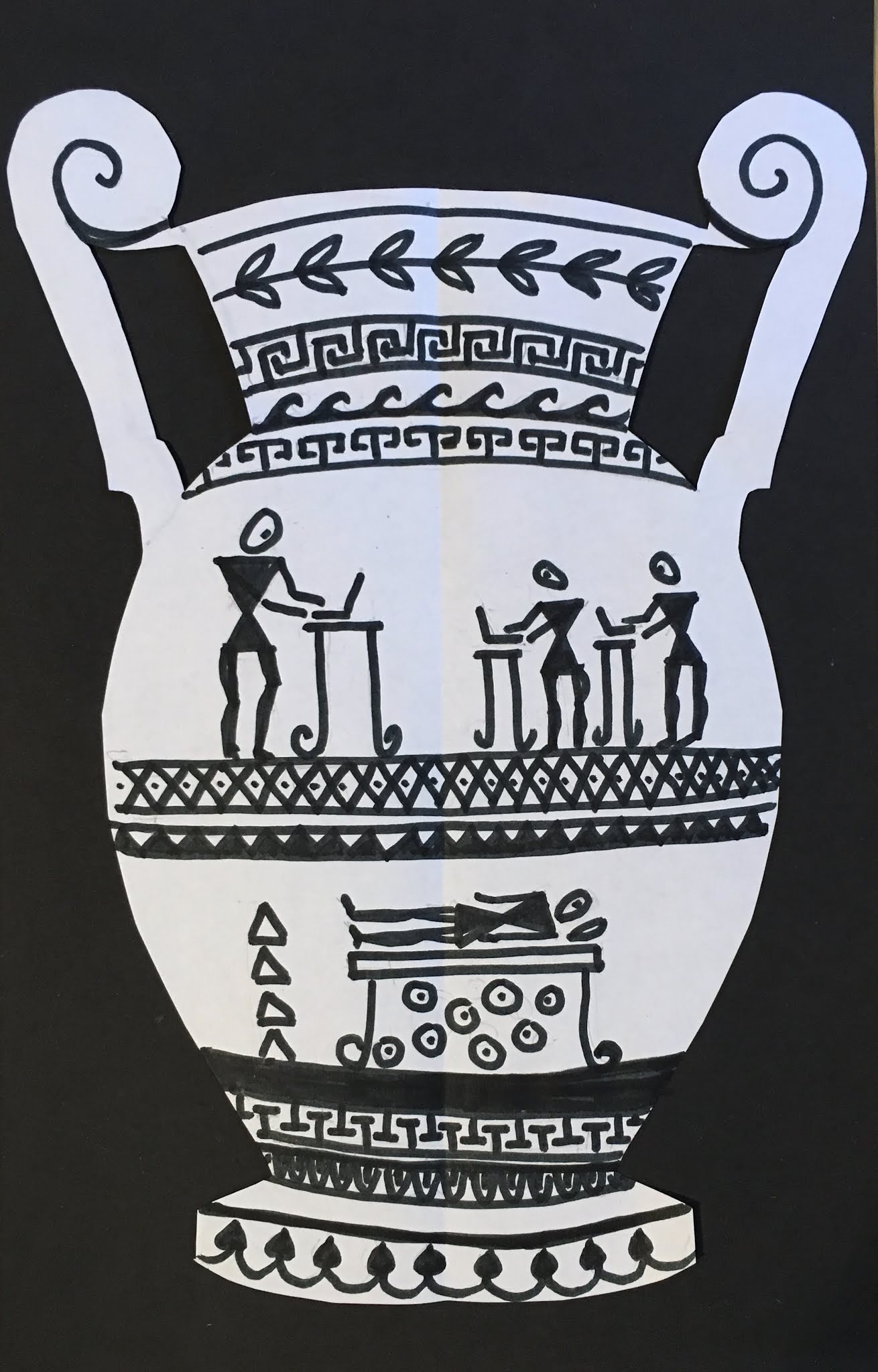 Kristen Applebee Ancient Greece Art Lesson