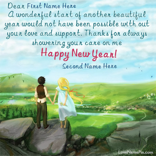 new year greetings sms for lovers