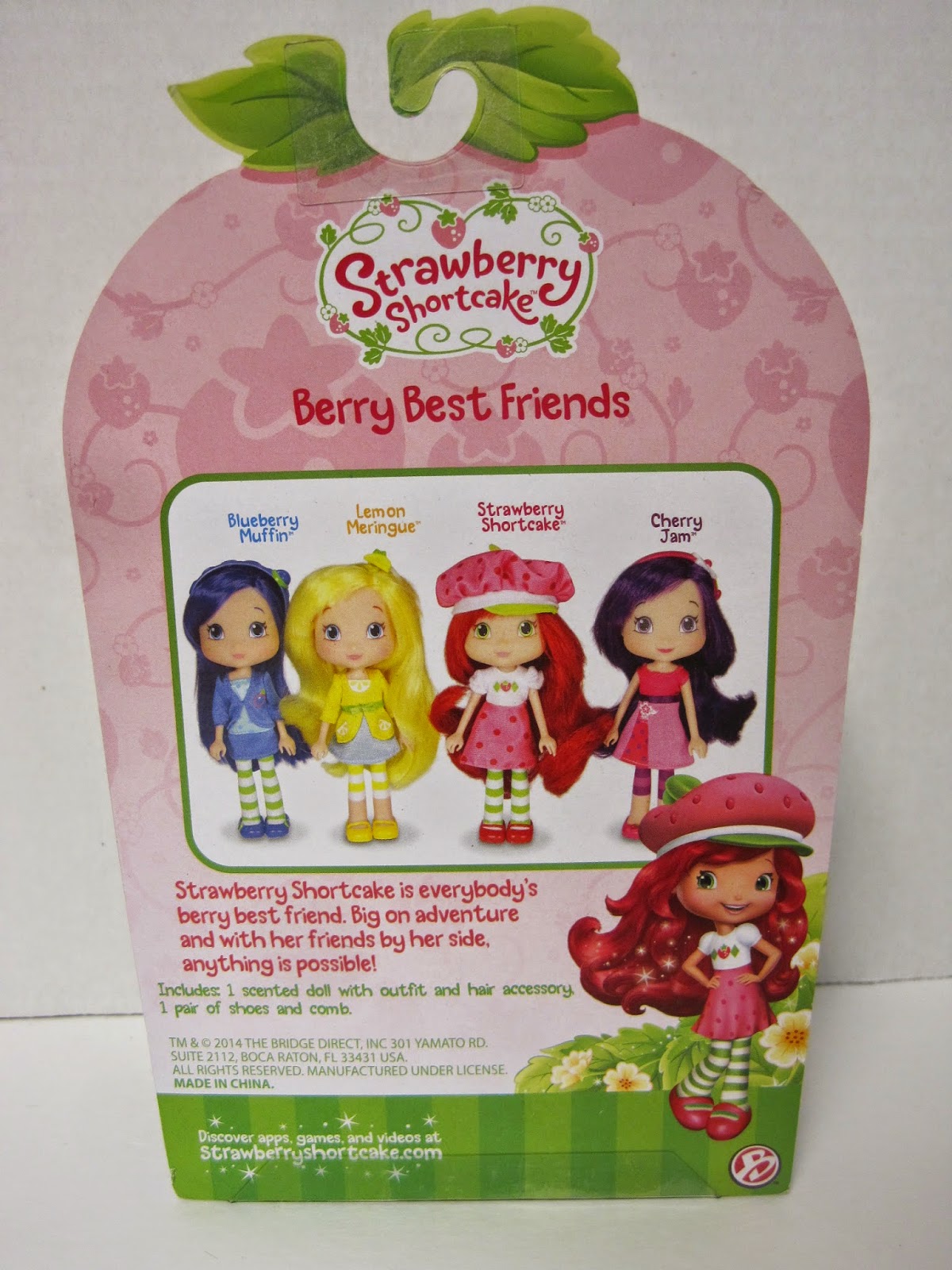 The Bridge Direct "Berry Best Friends" Strawberry Shortcake Doll ...