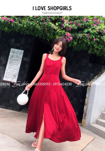 Cửa hàng bán váy maxi đi biển ở Đồng Mai Cua hang ban vay maxi di bien o Dong Mai