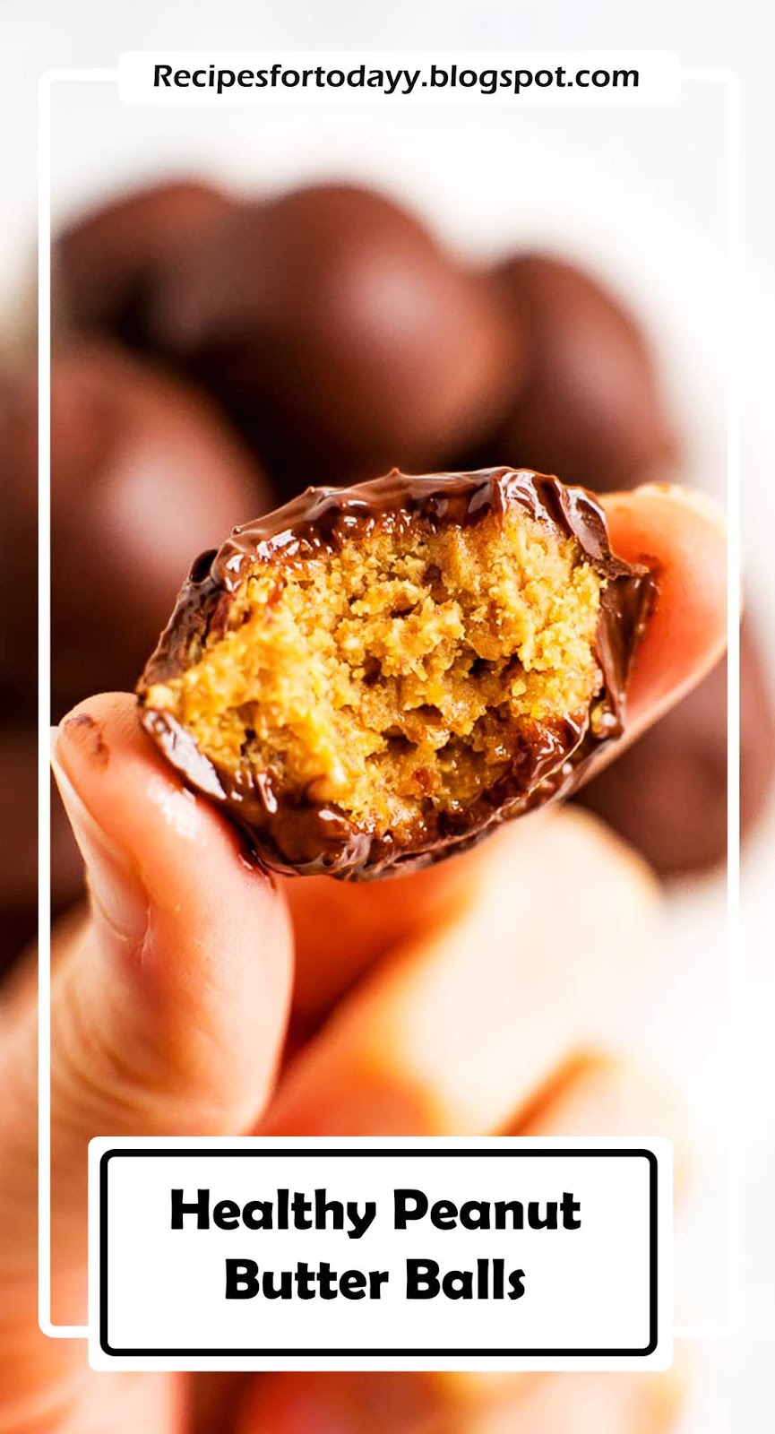 Healthy Peanut Butter Balls