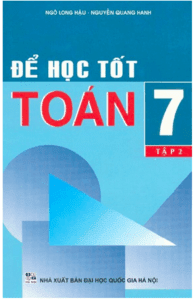 Để Học Tốt Toán 7 Tập 2 - Ngô Long Hậu