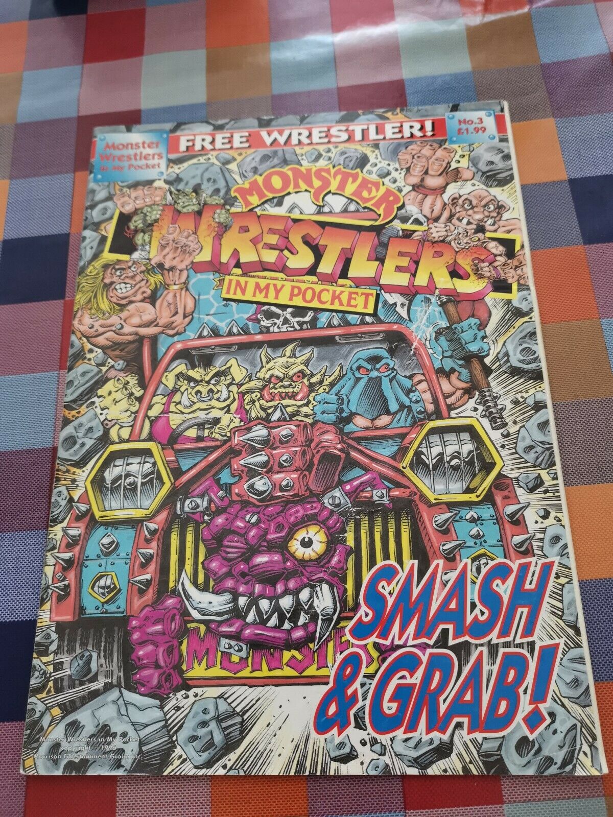 Boys Adventure Comics: Monster Wrestlers in my pocket #3