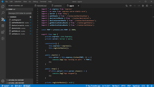Best VSCode Extensions To Improve Your Productivity - Git Graph Demo