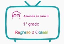 Vídeos, horarios y actividades de Aprende en Casa II Primero de Primaria 2020-2021