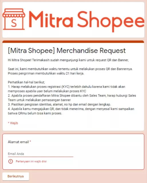 Banner Mitra Shopee Gratis