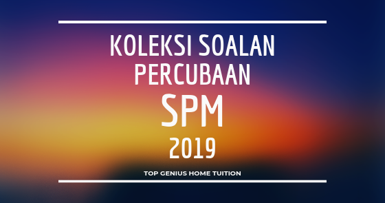 Koleksi Soalan Percubaan Prinsip Perakaunan SPM 2019