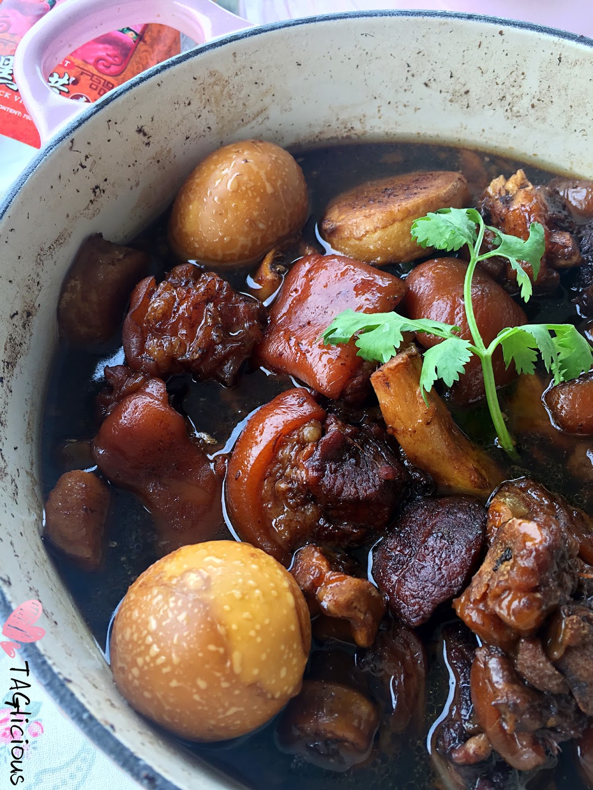 TAGlicious Pig Trotter & Ginger Vinegar stew